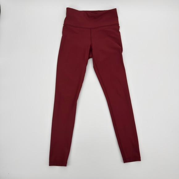 Athleta Pants - Athleta Interval Tight Legging Burgundy Red Women's XS High Rise Workout